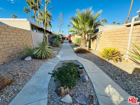 A home in Palm Springs