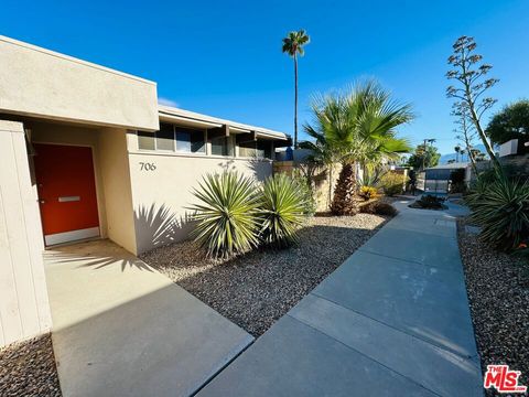 A home in Palm Springs