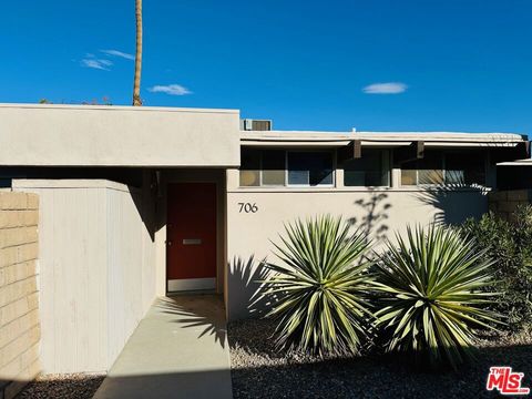 A home in Palm Springs