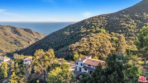 A home in Malibu