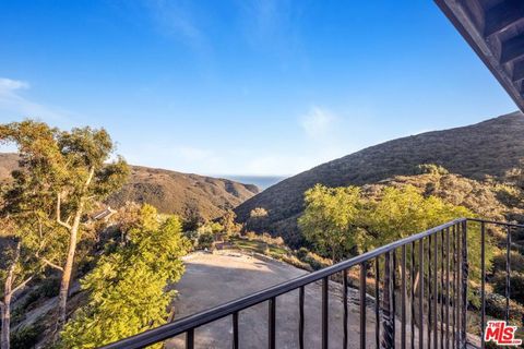 A home in Malibu