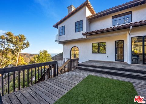 A home in Malibu