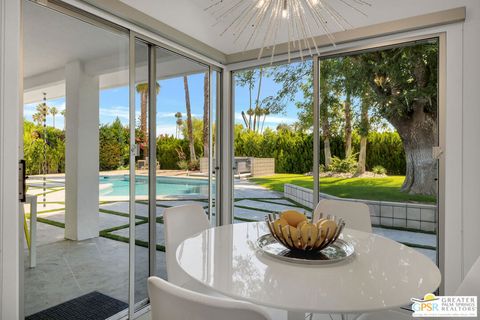 A home in Palm Springs