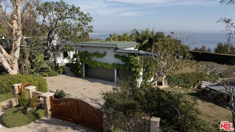 A home in Malibu