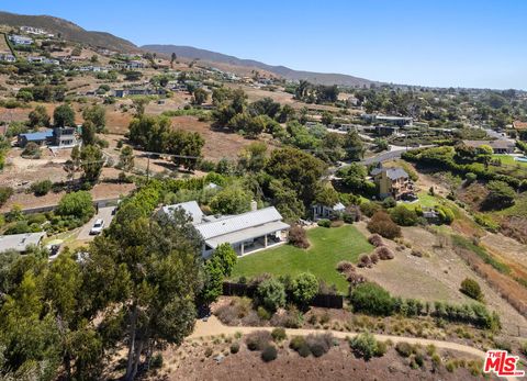 A home in Malibu