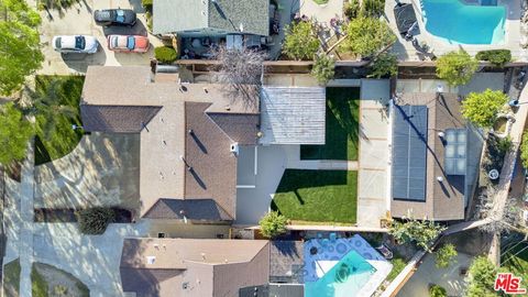 A home in Canoga Park