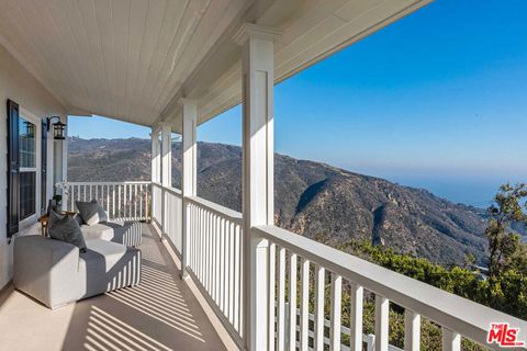 A home in Malibu