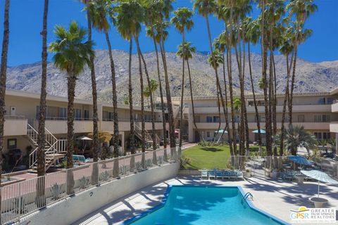 A home in Palm Springs