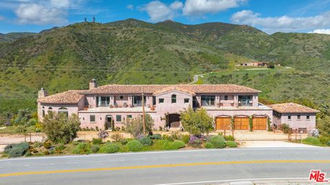 A home in Malibu