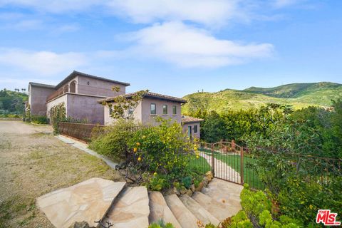 A home in Malibu