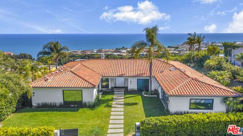 A home in Pacific Palisades