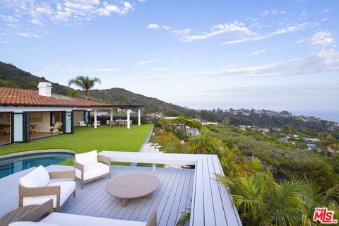 A home in Pacific Palisades