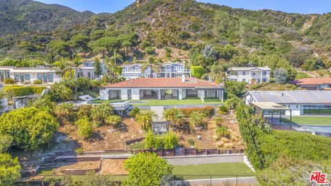 A home in Pacific Palisades