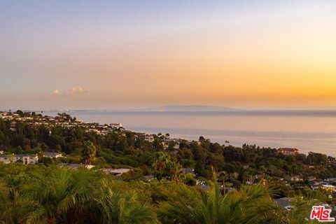 A home in Pacific Palisades