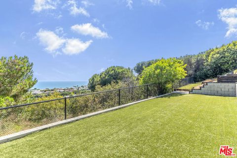 A home in Pacific Palisades