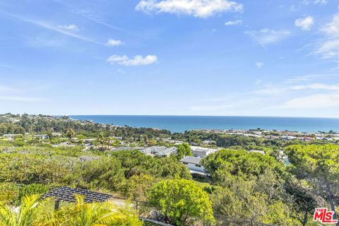 A home in Pacific Palisades