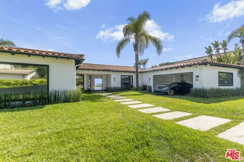 A home in Pacific Palisades