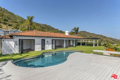 A home in Pacific Palisades