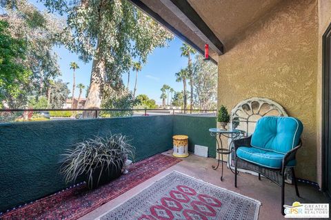 A home in Palm Springs