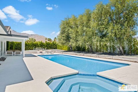 A home in Palm Springs