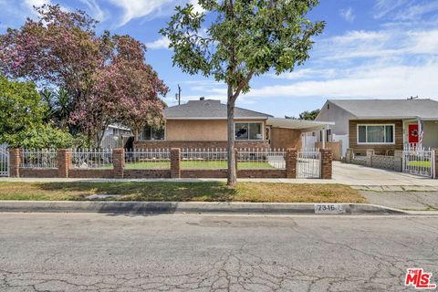 A home in Pico Rivera