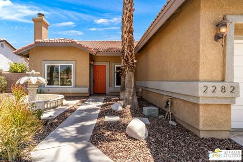 A home in Palm Springs