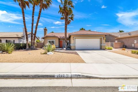 A home in Palm Springs