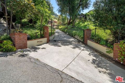 A home in Calabasas