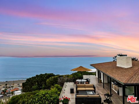 A home in Pacific Palisades