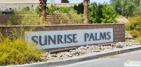 A home in Palm Springs