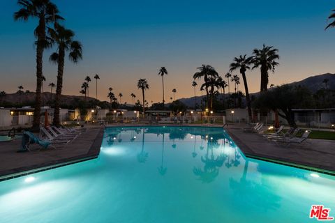 A home in Palm Springs