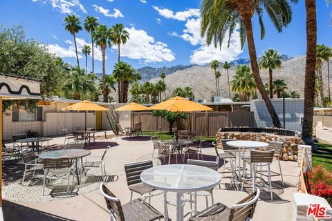 A home in Palm Springs