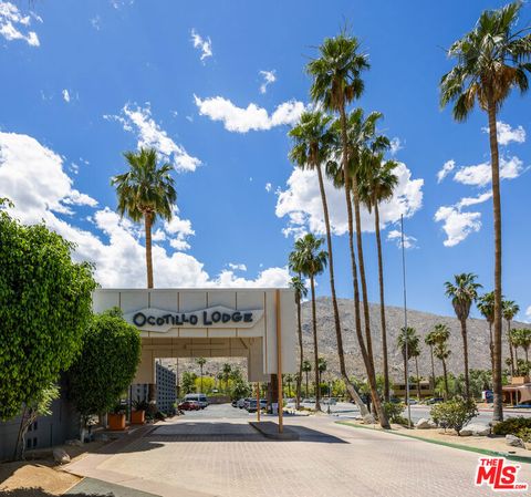 A home in Palm Springs