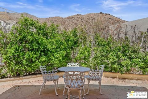 A home in Palm Springs