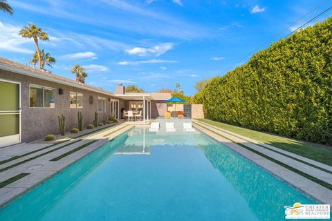 A home in Palm Springs