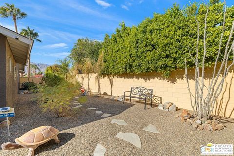 A home in Palm Springs