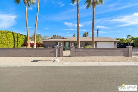 A home in Palm Springs