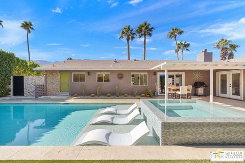 A home in Palm Springs