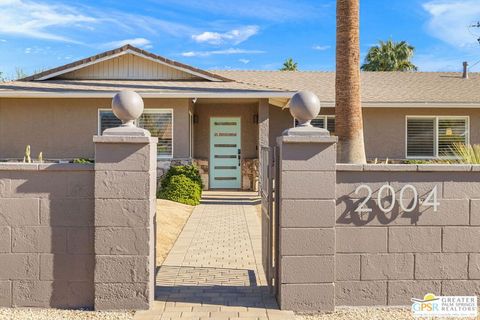 A home in Palm Springs