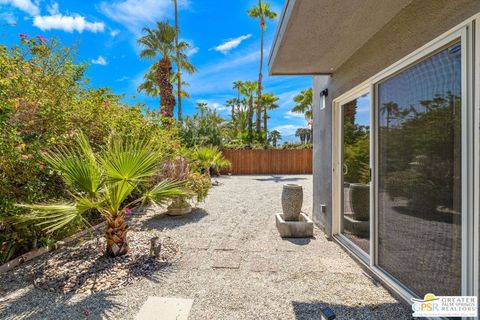 A home in Palm Springs