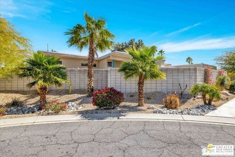 A home in Palm Springs