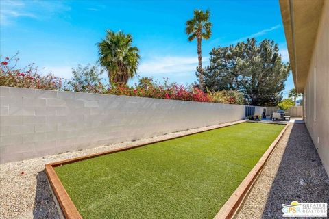 A home in Palm Springs