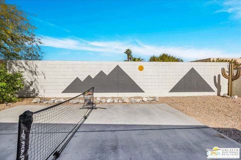 A home in Palm Springs