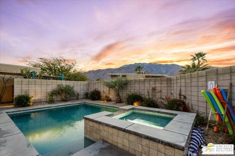 A home in Palm Springs