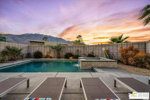 A home in Palm Springs