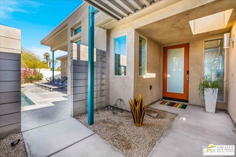 A home in Palm Springs