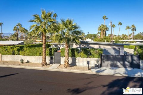 A home in Palm Springs