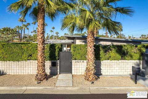 A home in Palm Springs