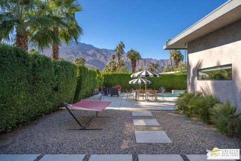 A home in Palm Springs