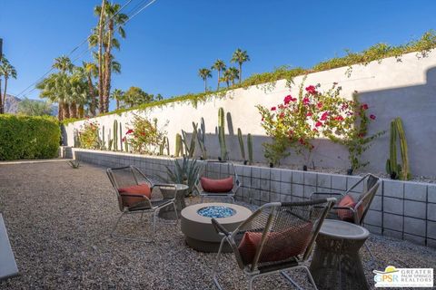 A home in Palm Springs